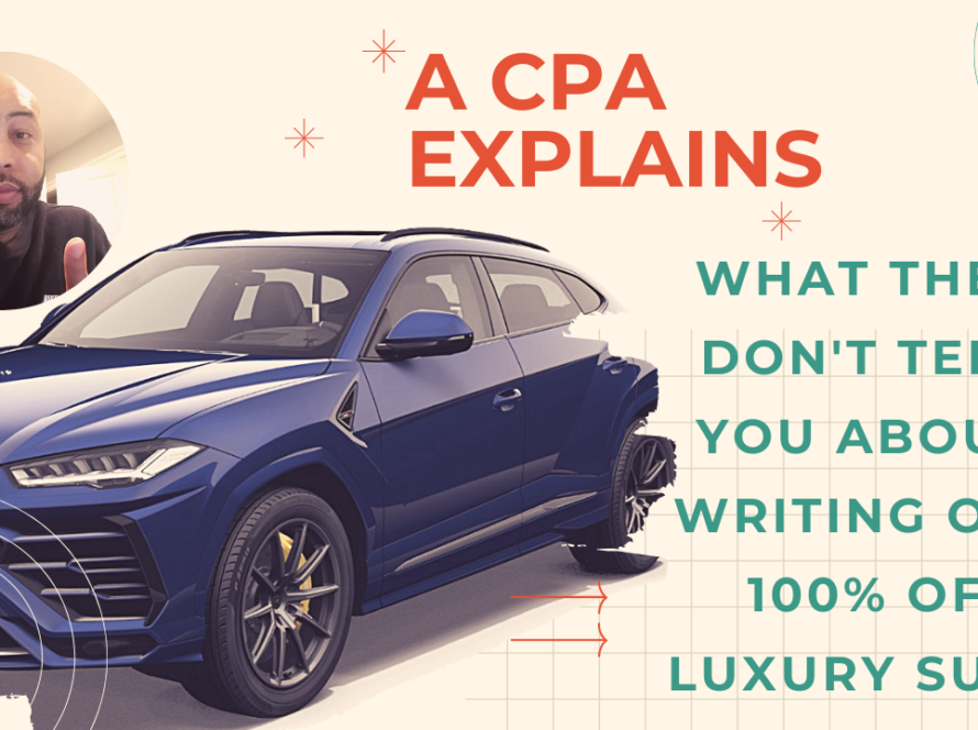 A CPA Explains What They Don't Tell You About Writing off 100% of Luxury SUVs