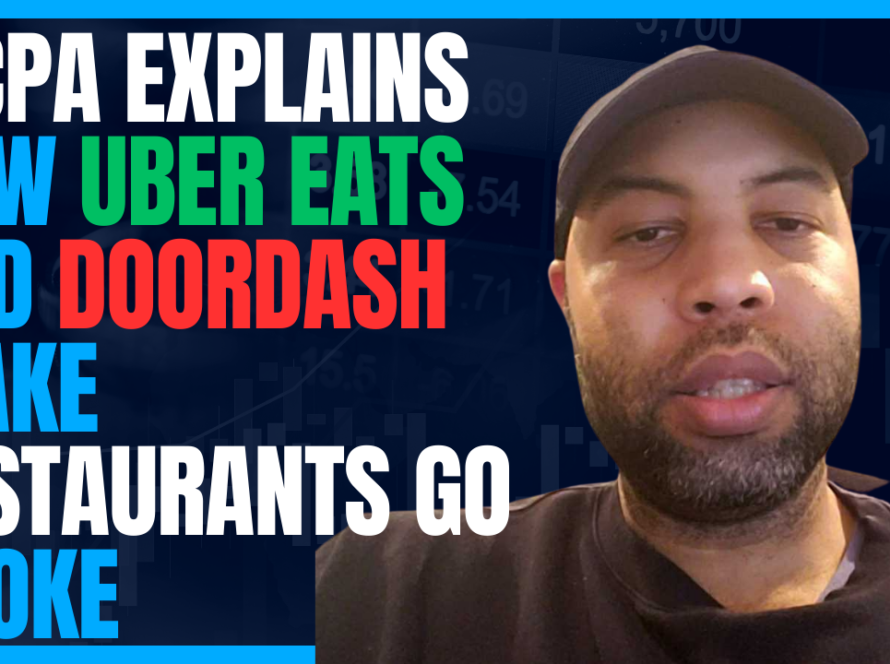 A CPA Explains How #UberEats and #DoorDash Make Restaurants Go Broke #fooddeliveryapps
